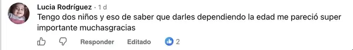 Lucía Rodríguez: Tengo dos niños y eso de saber qué darles dependiendo la edad me pareció súper importante